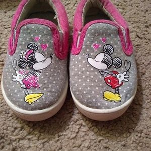Toddler girl slides Disney